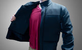 Urban Intel — paneles balísticos full-torso ocultos, lado izquierdo